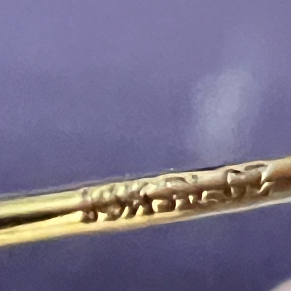 R. H. Macy’s 14K Yellow Gold Stud Cubic Zirconia Earrings 7.5MM - Picture 11 of 11